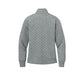 Brooks Brothers® Women’s Diamond Quilt Full-Zip - Light Shadow Grey Heather
