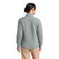 Brooks Brothers® Women’s Diamond Quilt Full-Zip - Light Shadow Grey Heather