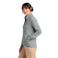 Brooks Brothers® Women’s Diamond Quilt Full-Zip - Light Shadow Grey Heather