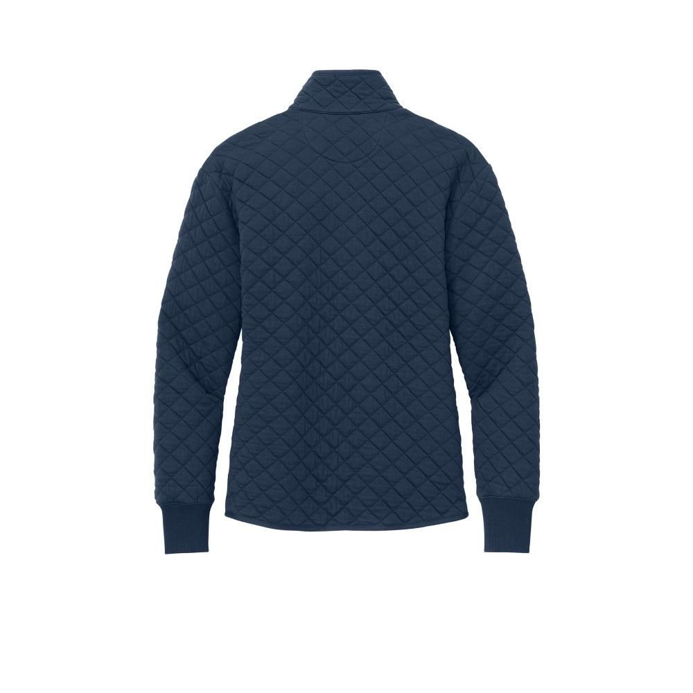 Brooks Brothers® Women’s Diamond Quilt Full-Zip - Navy Blazer