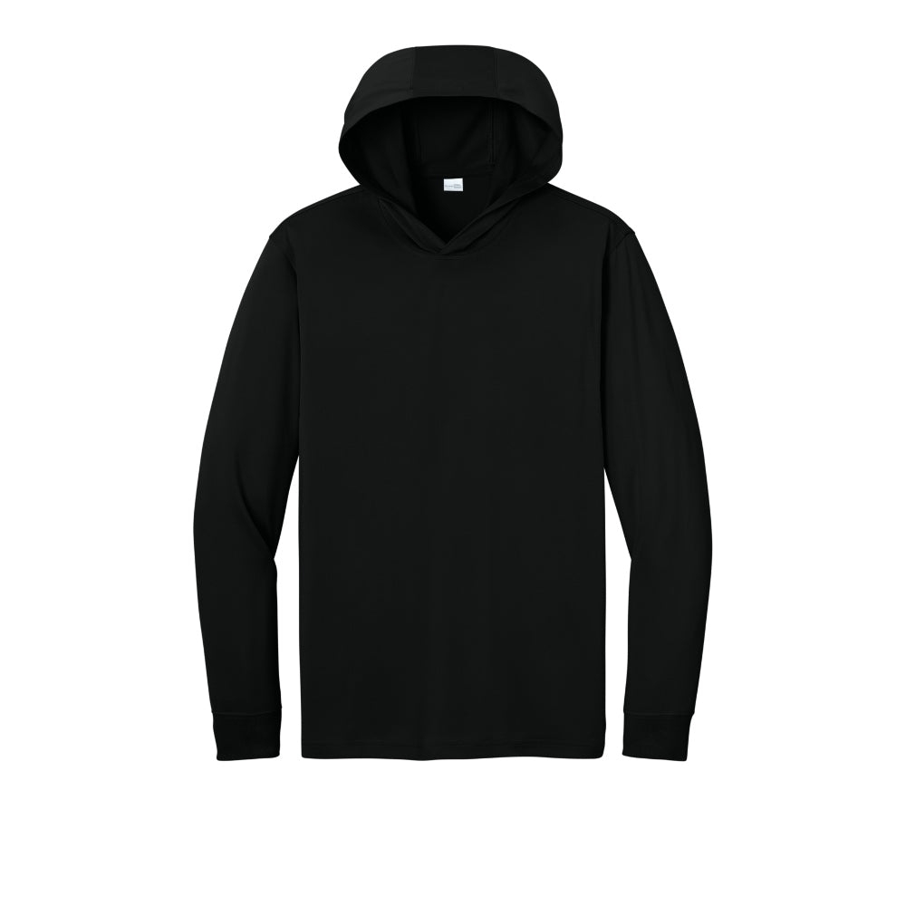 CornerStone® Workwear Pro Long Sleeve Hooded Tee - Black