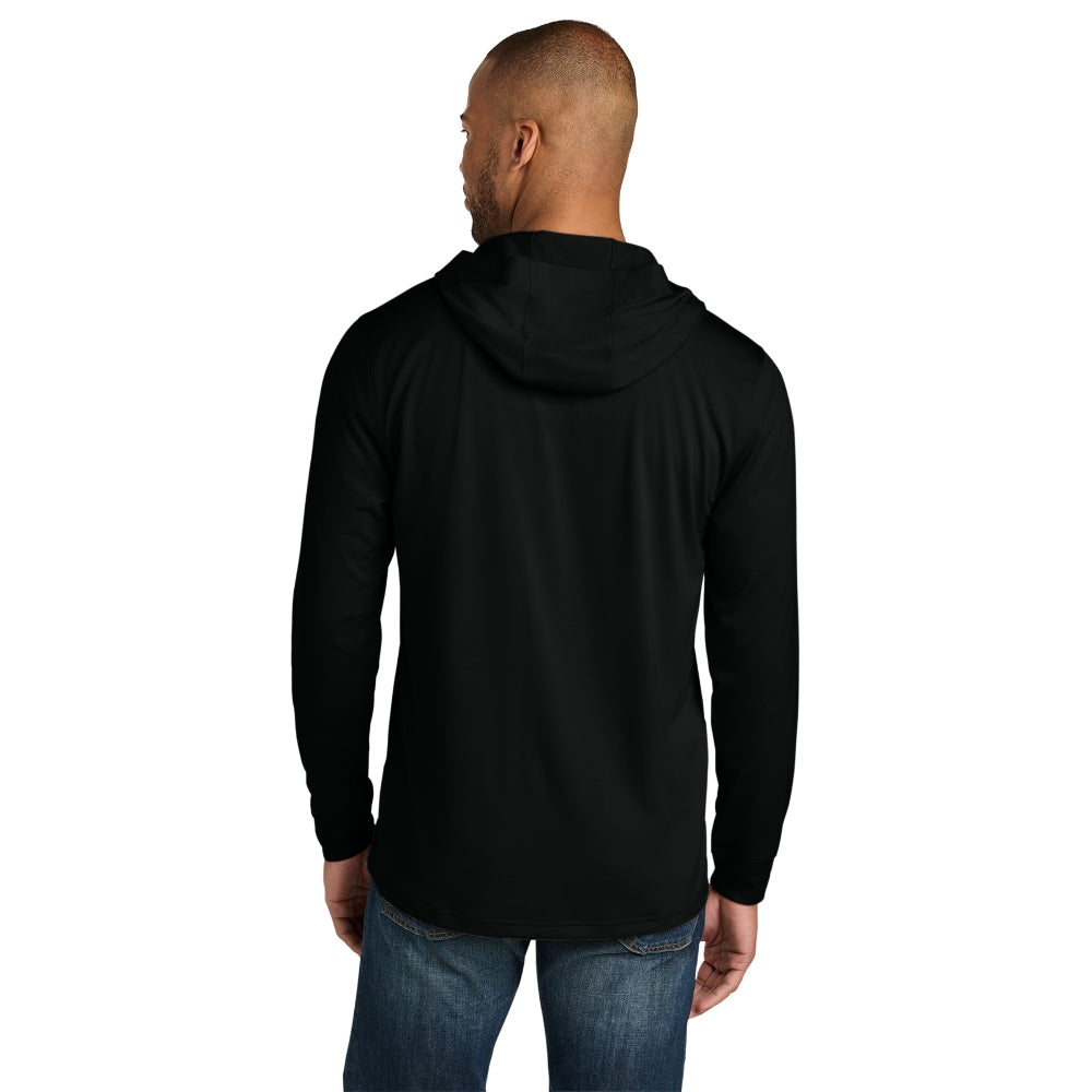 CornerStone® Workwear Pro Long Sleeve Hooded Tee - Black
