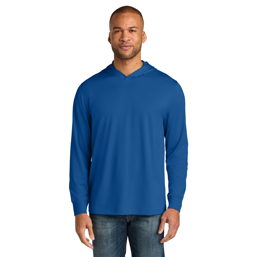 CornerStone® Workwear Pro Long Sleeve Hooded Tee - Royal