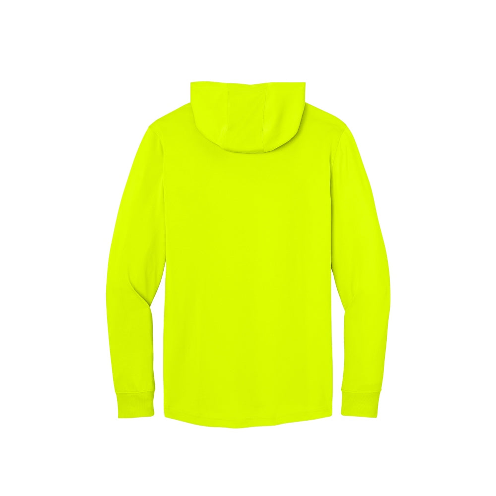 CornerStone® Workwear Pro Long Sleeve Hooded Tee - Safety Yellow