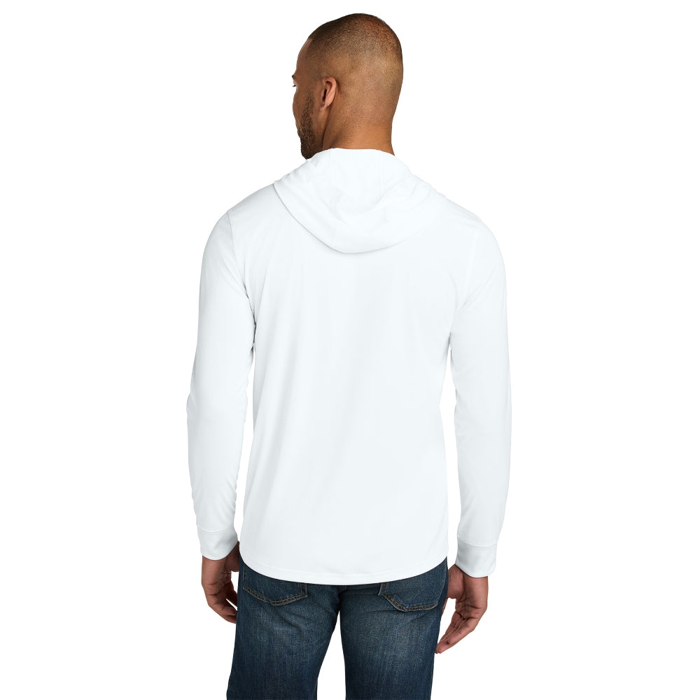 CornerStone® Workwear Pro Long Sleeve Hooded Tee - White