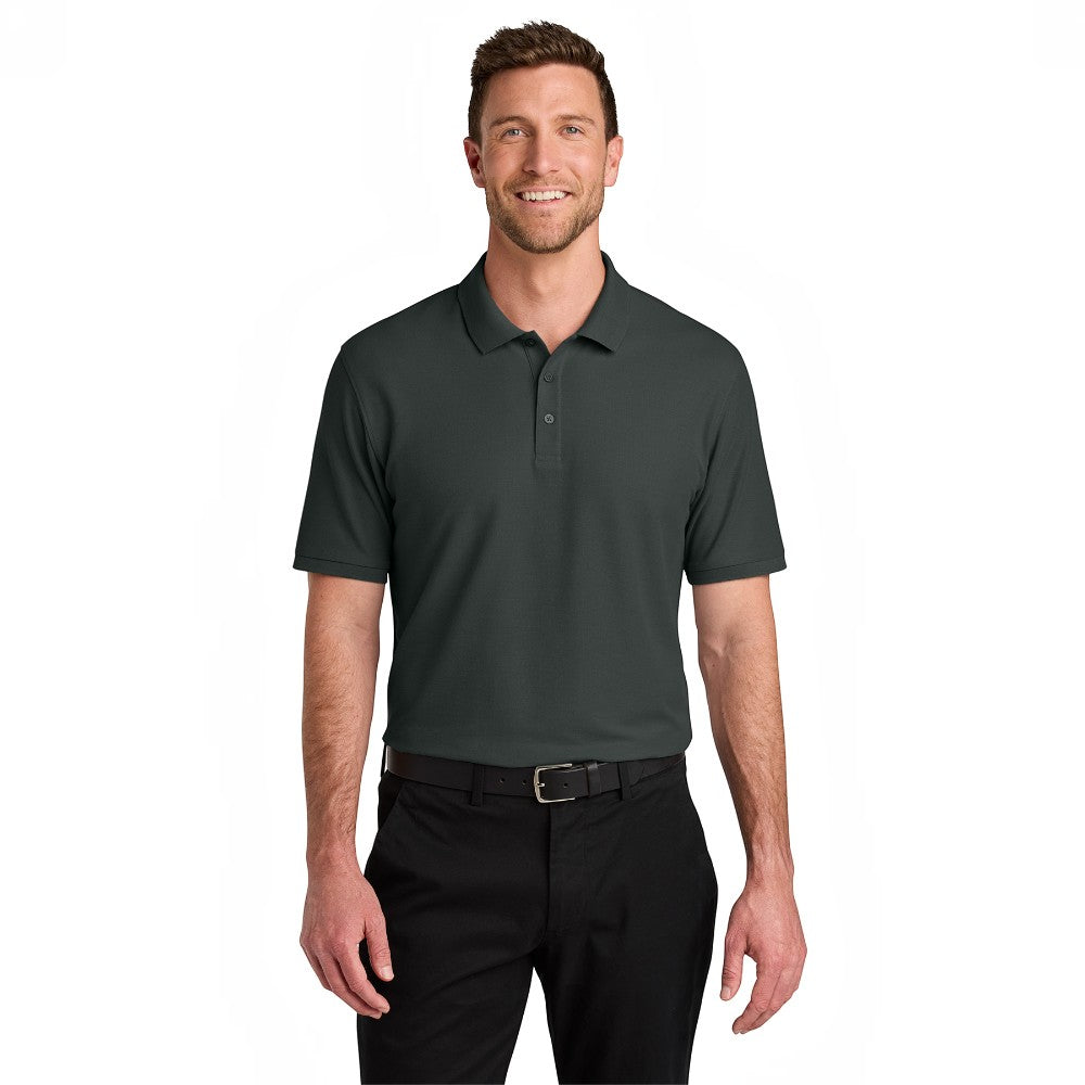Port Authority® Wearever Signature Pique Polo - Grey Smoke