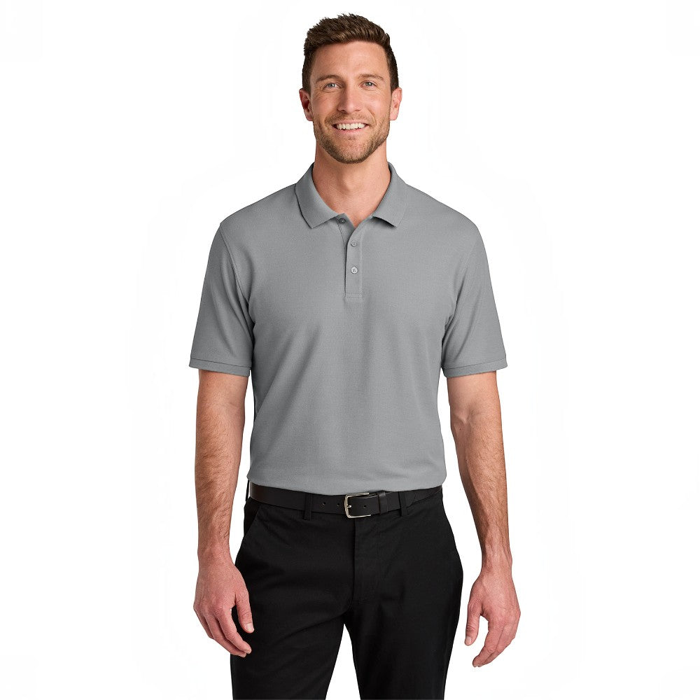 Port Authority® Wearever Signature Pique Polo - Gusty Grey