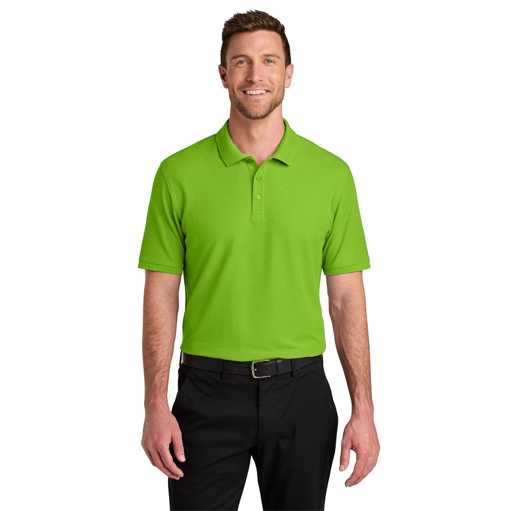 Port Authority® Wearever Signature Pique Polo - Lime