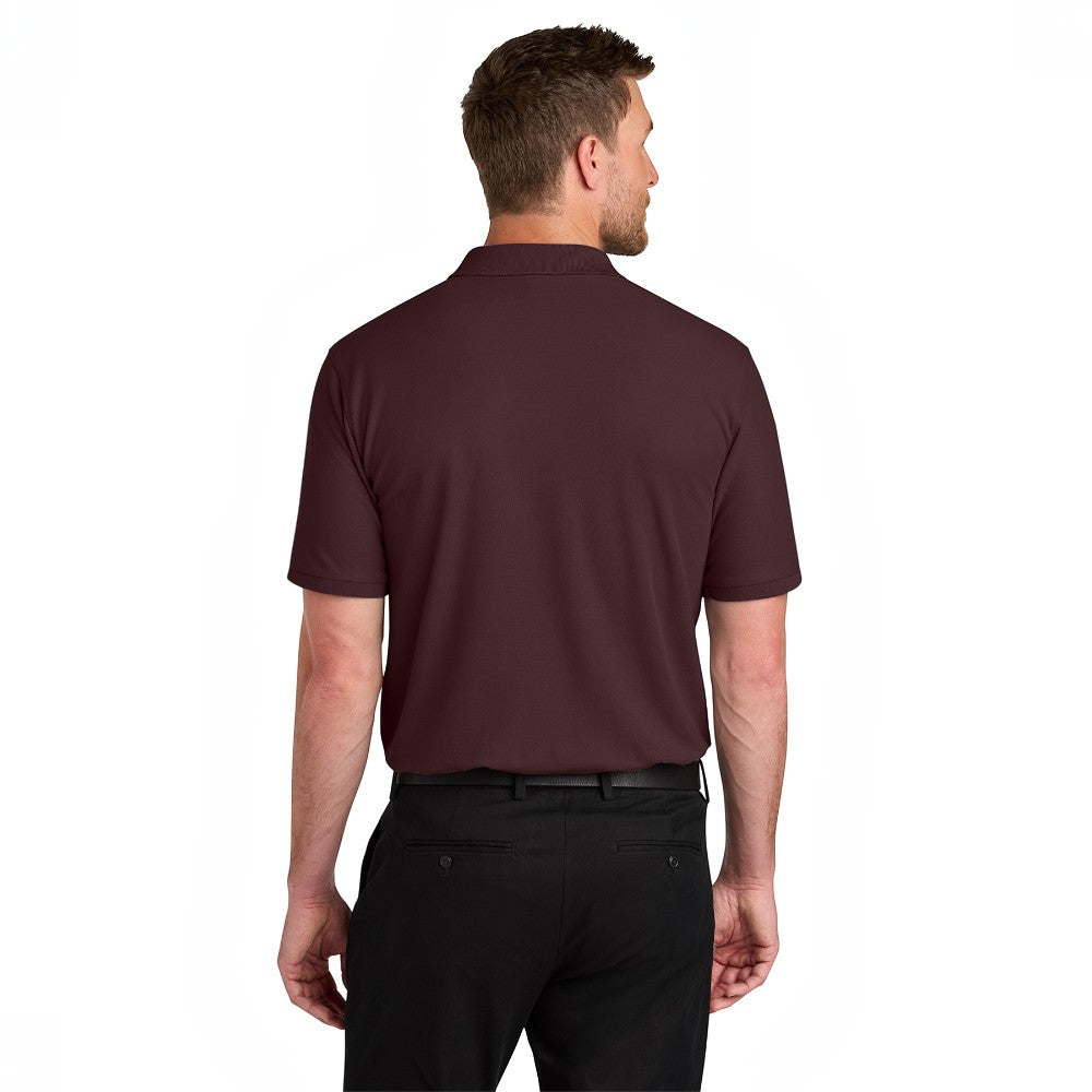 Port Authority® Wearever Signature Pique Polo - Maroon