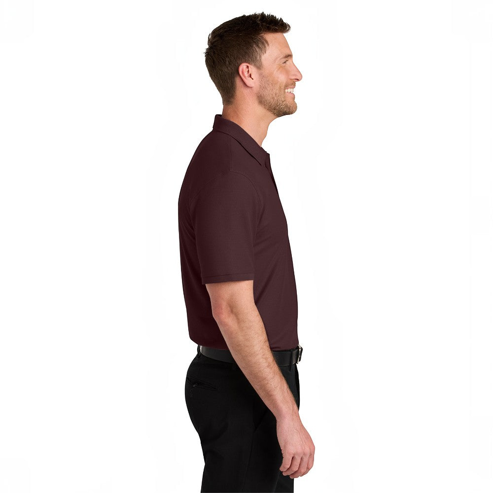 Port Authority® Wearever Signature Pique Polo - Maroon