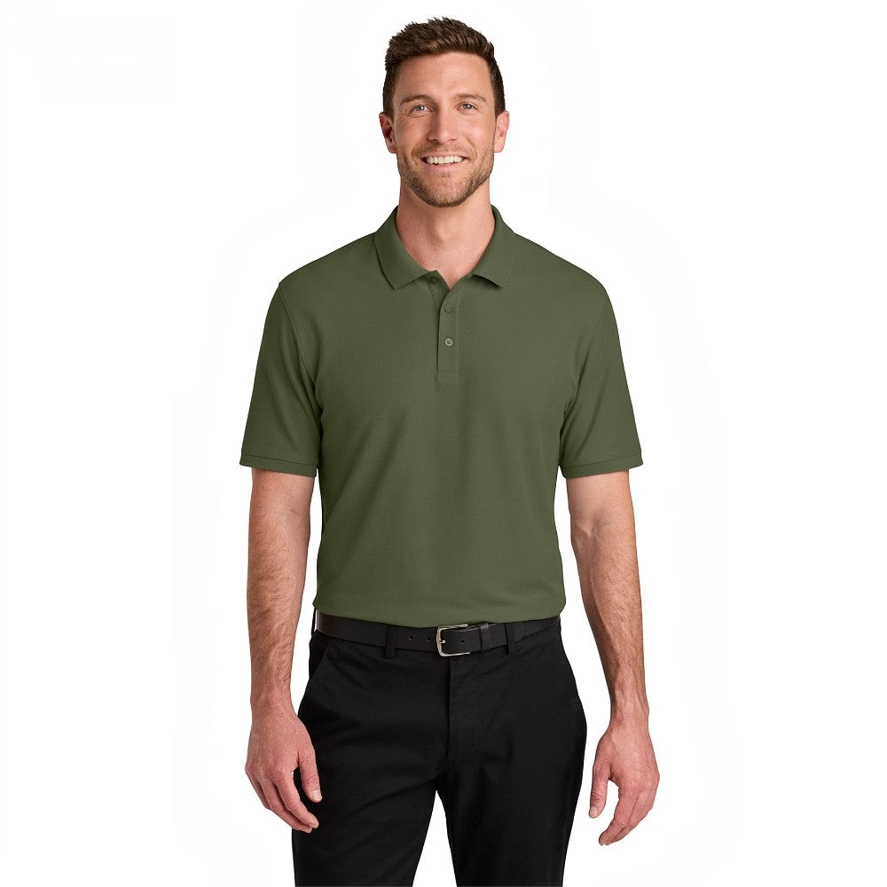 Port Authority® Wearever Signature Pique Polo - Olive Drab Green