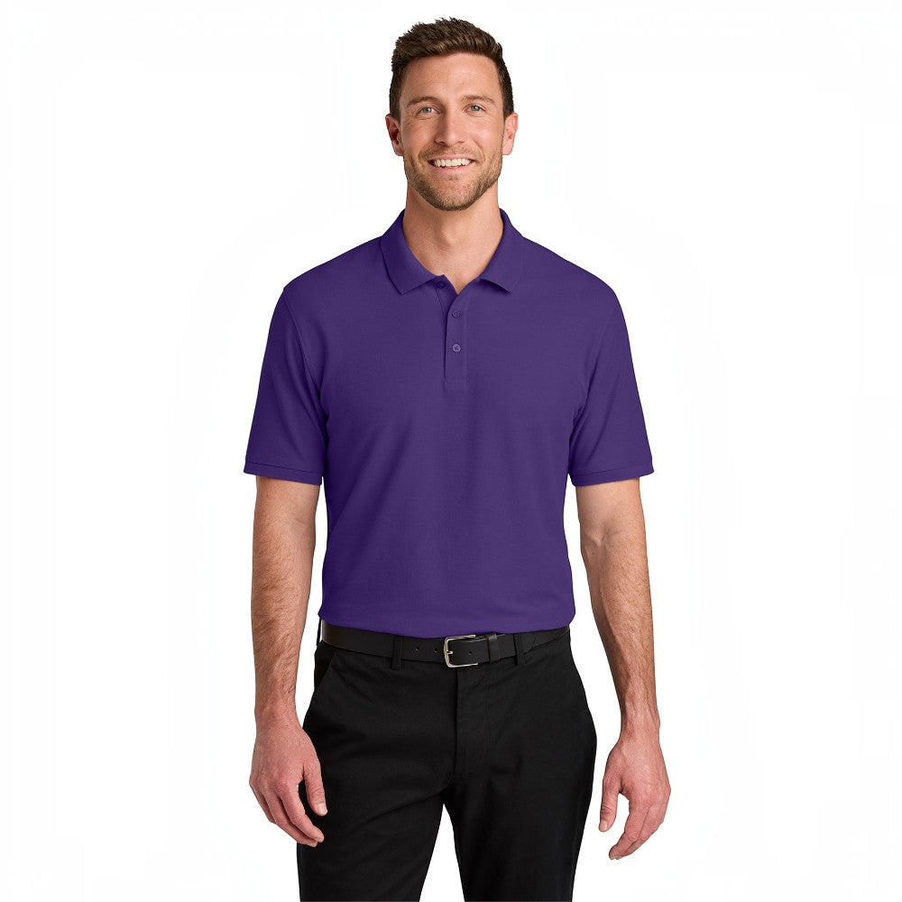 Port Authority® Wearever Signature Pique Polo - Prism Purple