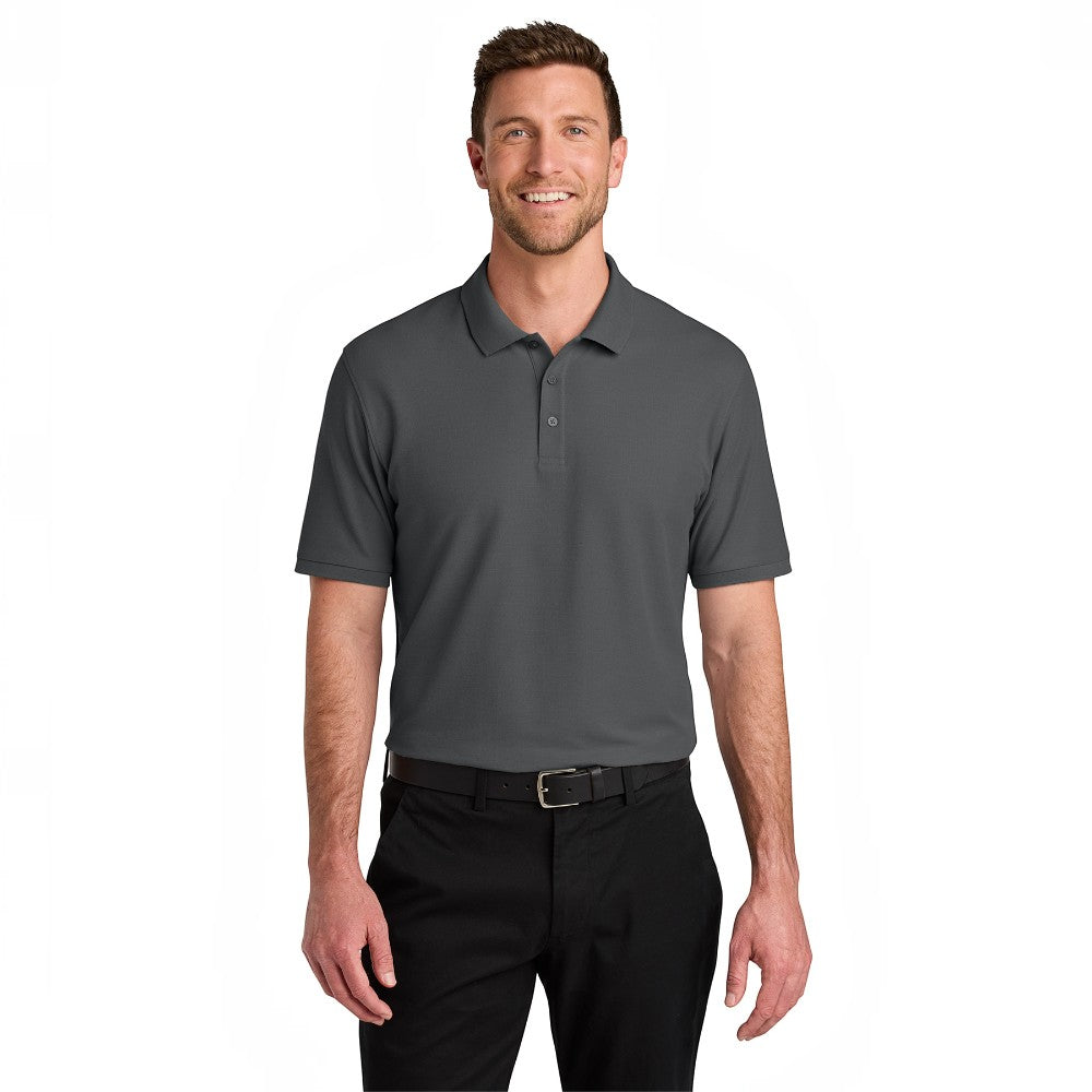 Port Authority® Wearever Signature Pique Polo - Storm Grey