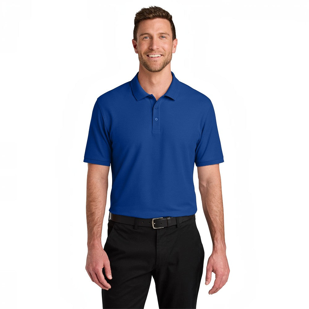 Port Authority® Wearever Signature Pique Polo - True Royal