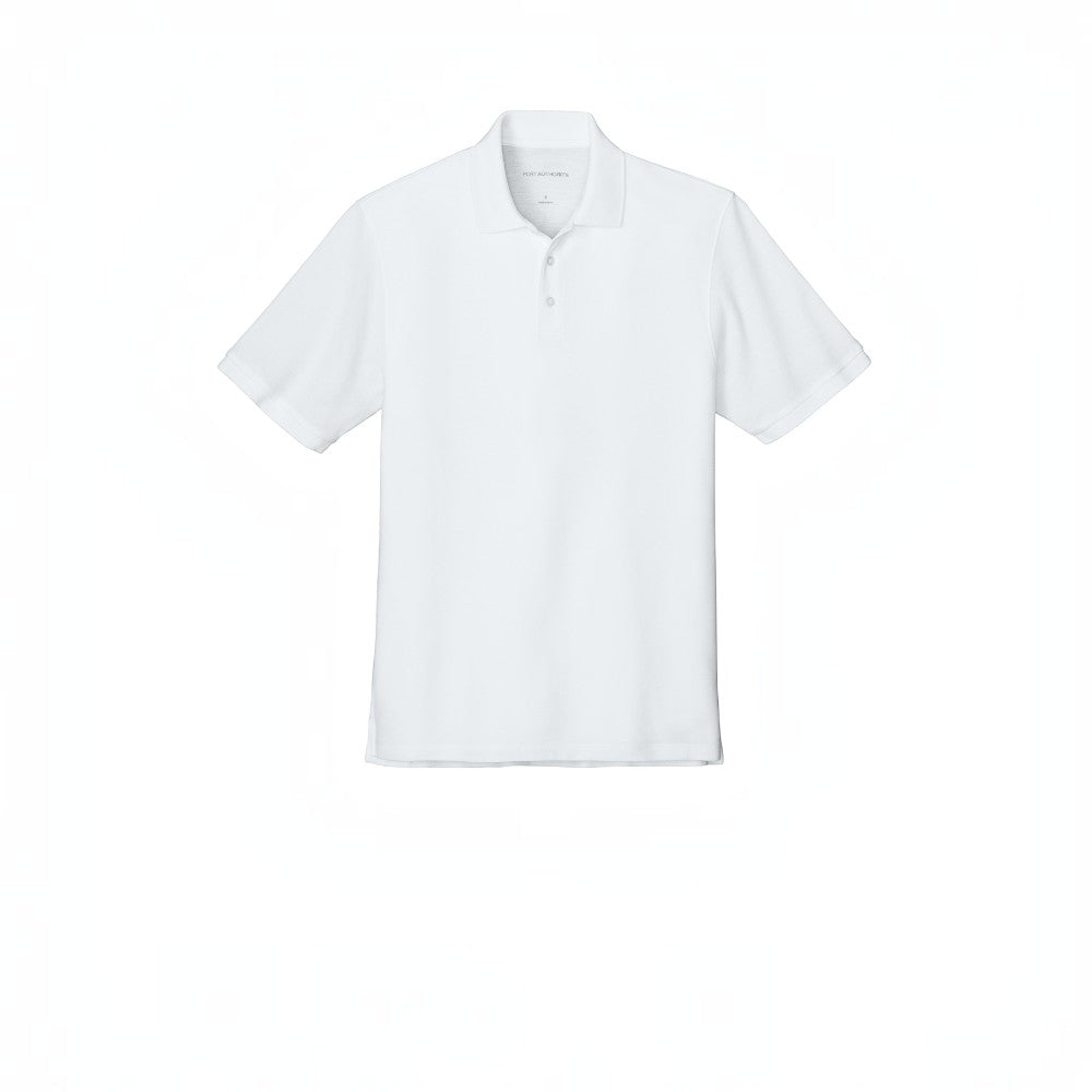 Port Authority® Wearever Signature Pique Polo - White