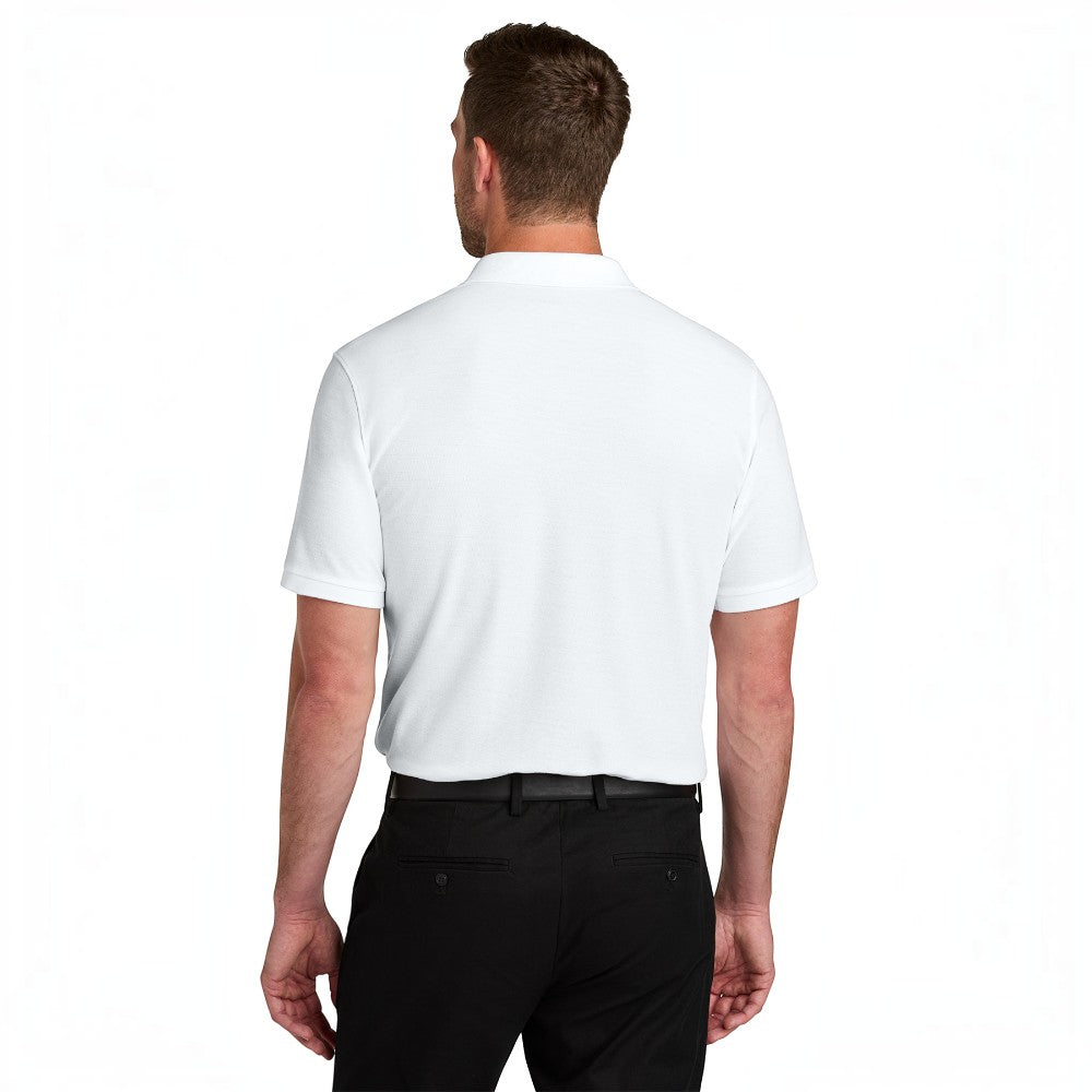 Port Authority® Wearever Signature Pique Polo - White