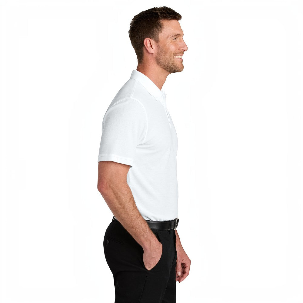 Port Authority® Wearever Signature Pique Polo - White