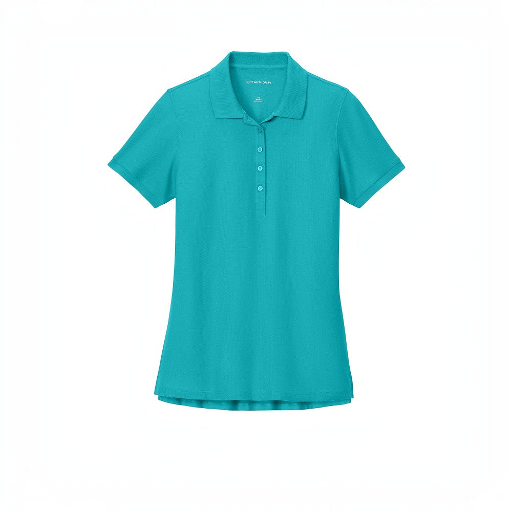 Port Authority® Women’s Wearever Signature Pique Polo - Aquamarine