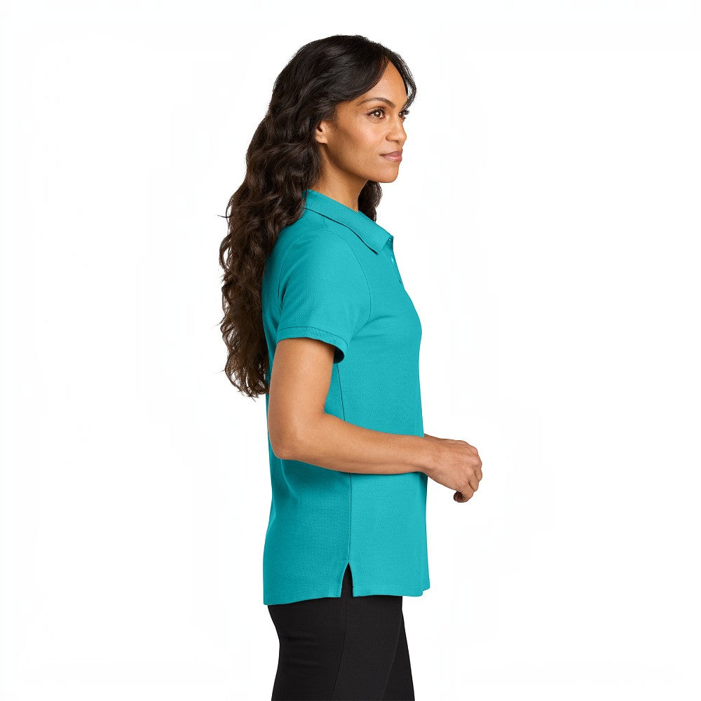 Port Authority® Women’s Wearever Signature Pique Polo - Aquamarine