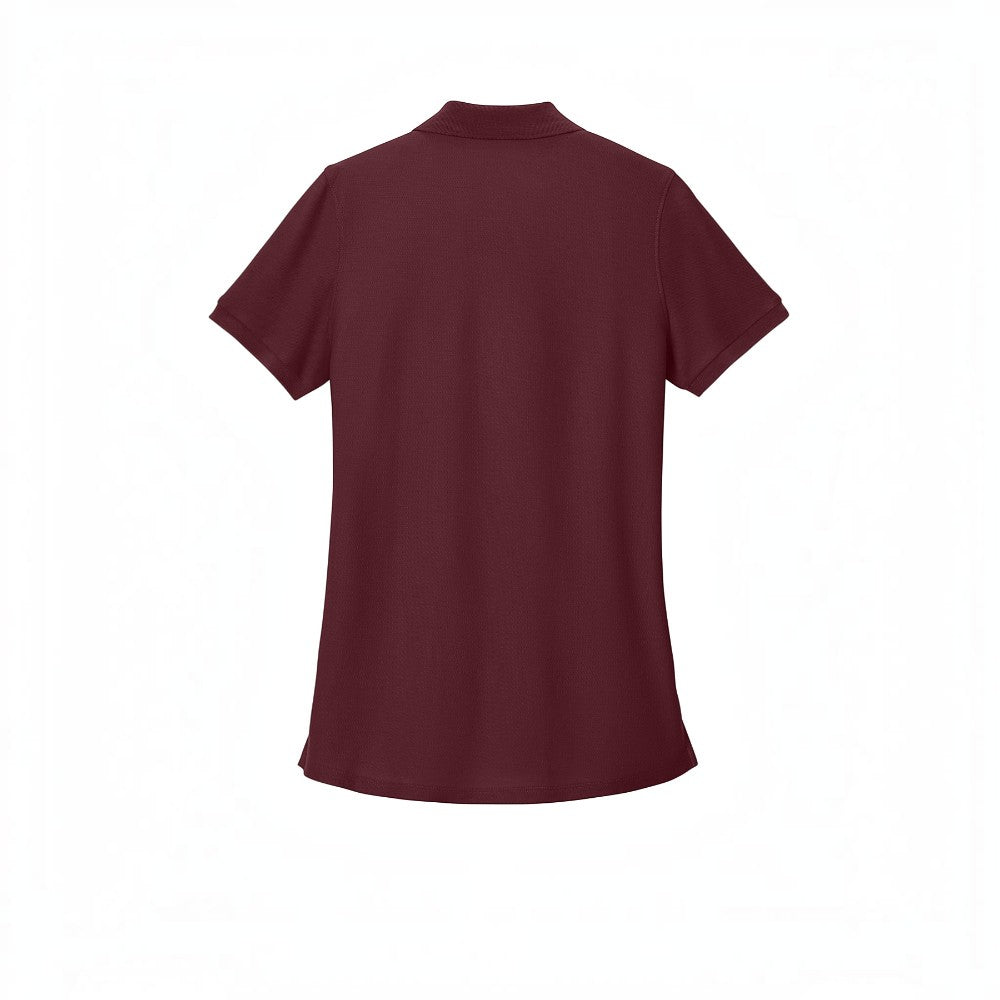 Port Authority® Women’s Wearever Signature Pique Polo - Burgundy