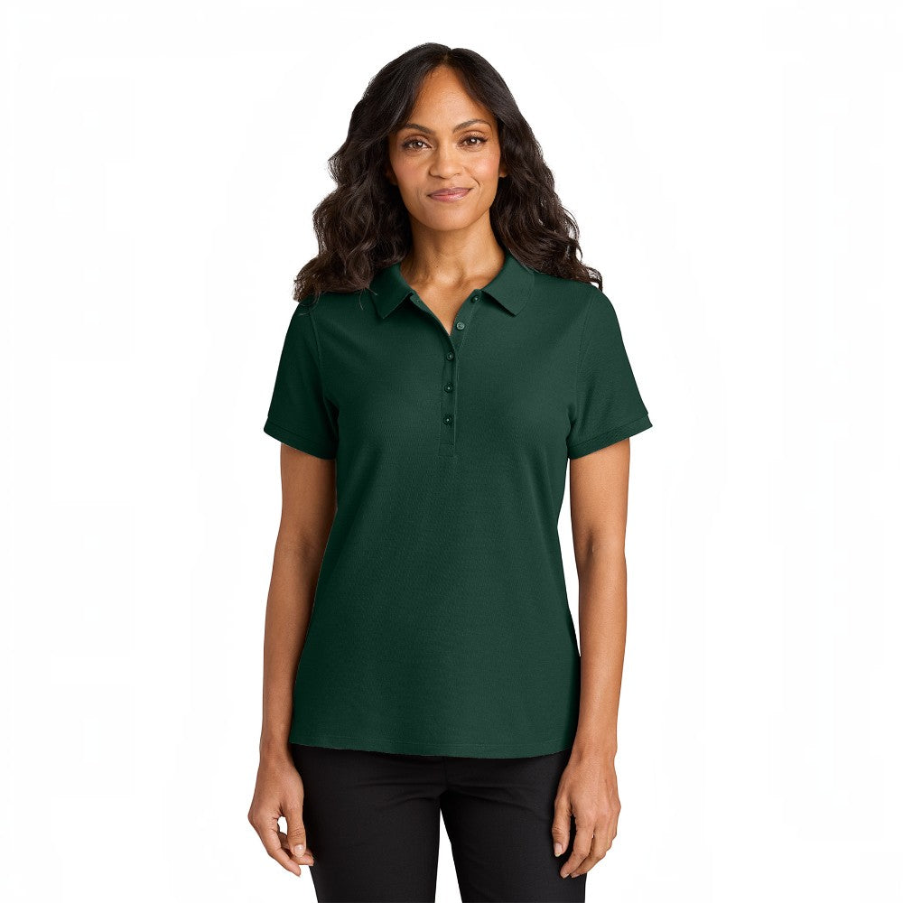 Port Authority® Women’s Wearever Signature Pique Polo - Dark Green