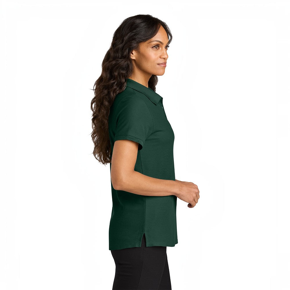 Port Authority® Women’s Wearever Signature Pique Polo - Dark Green