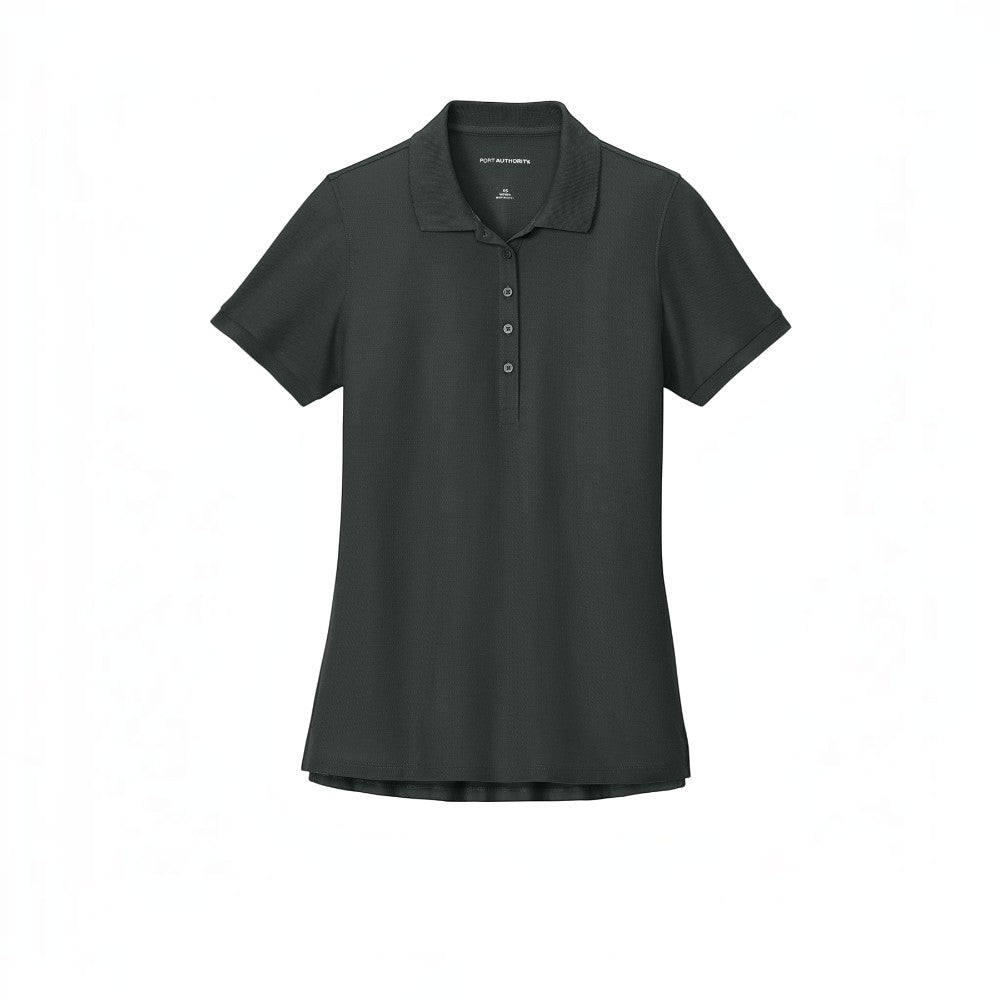 Port Authority® Women’s Wearever Signature Pique Polo - Grey Smoke