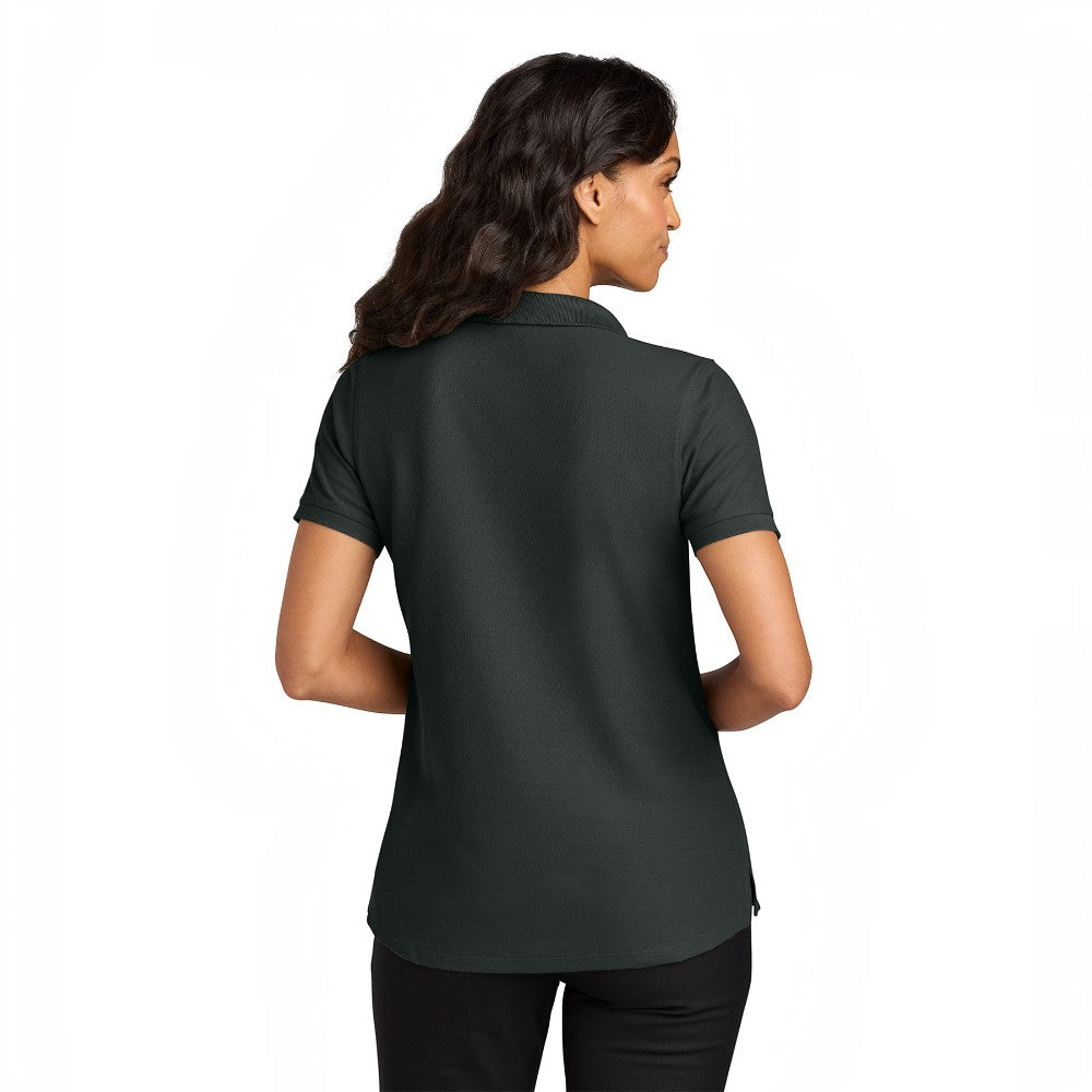 Port Authority® Women’s Wearever Signature Pique Polo - Grey Smoke