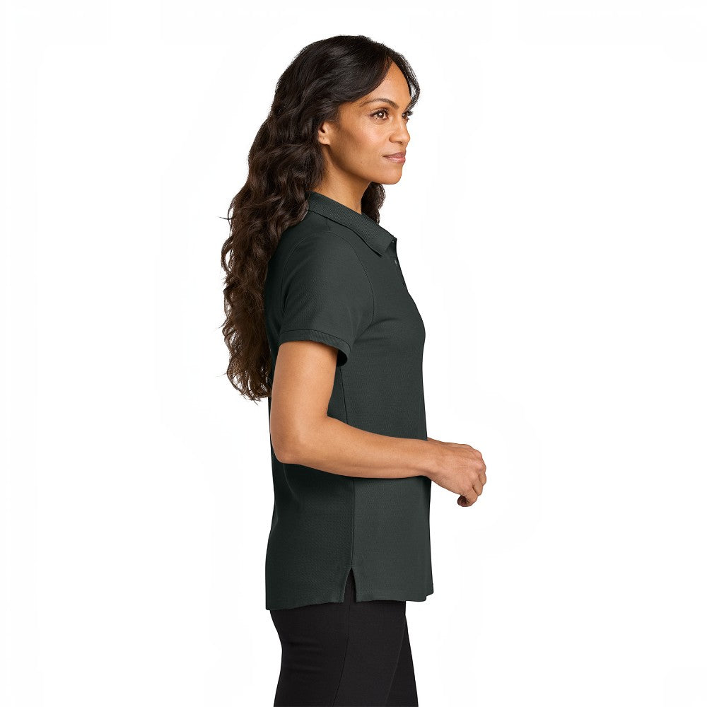 Port Authority® Women’s Wearever Signature Pique Polo - Grey Smoke