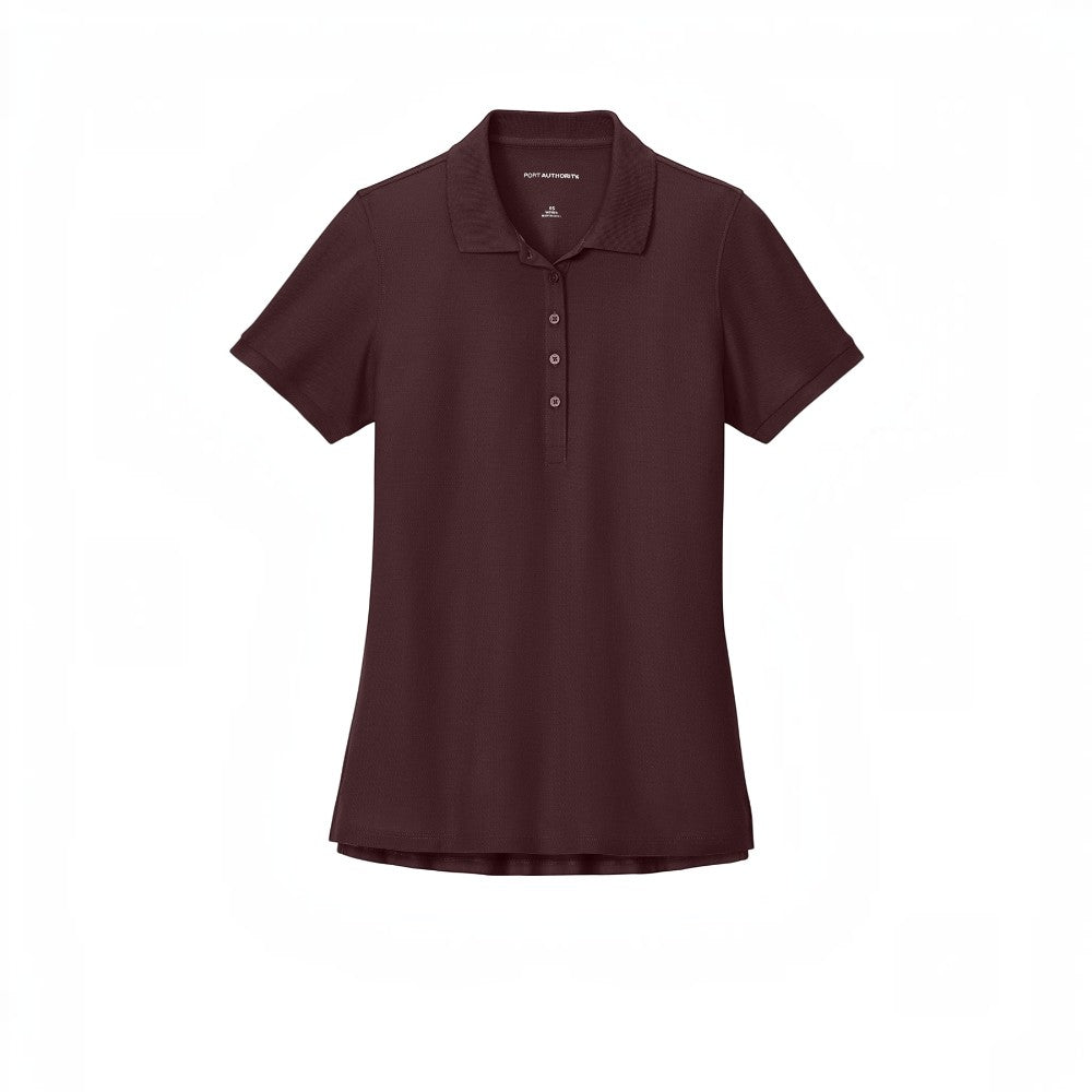 Port Authority® Women’s Wearever Signature Pique Polo - Maroon