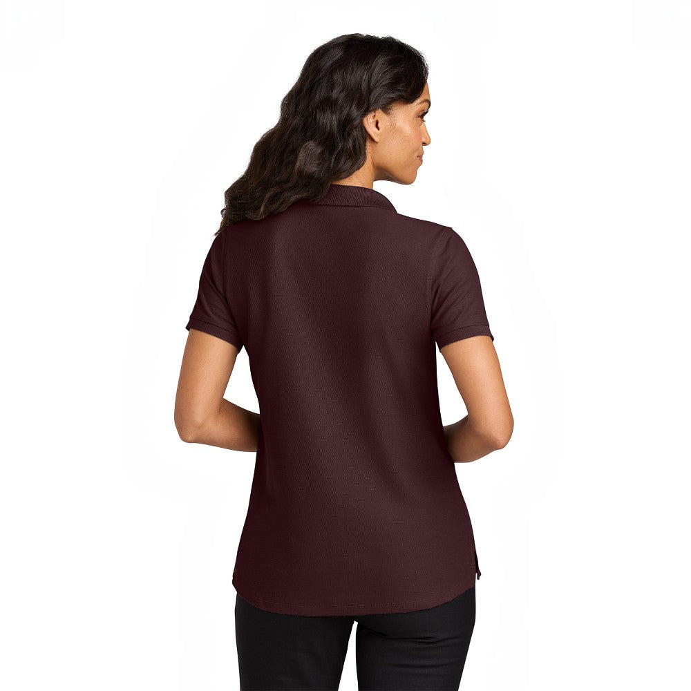 Port Authority® Women’s Wearever Signature Pique Polo - Maroon