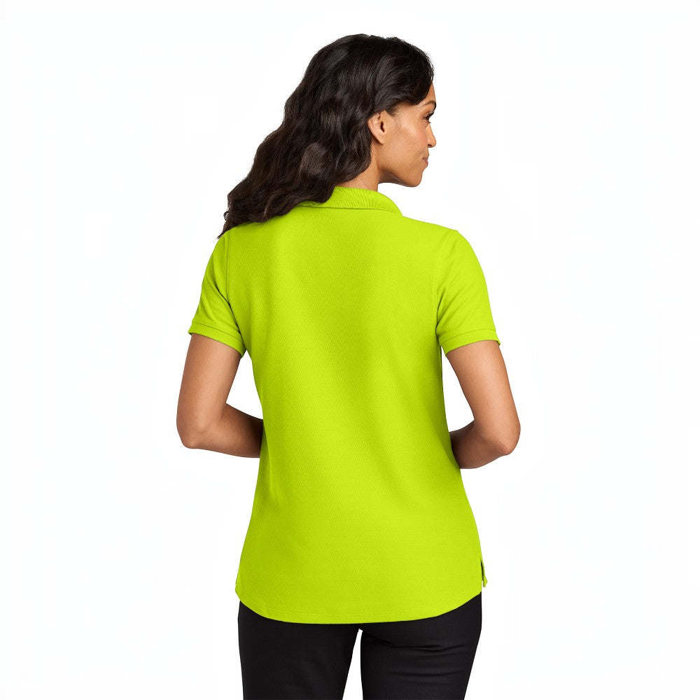 Port Authority® Women’s Wearever Signature Pique Polo - Neon Yellow