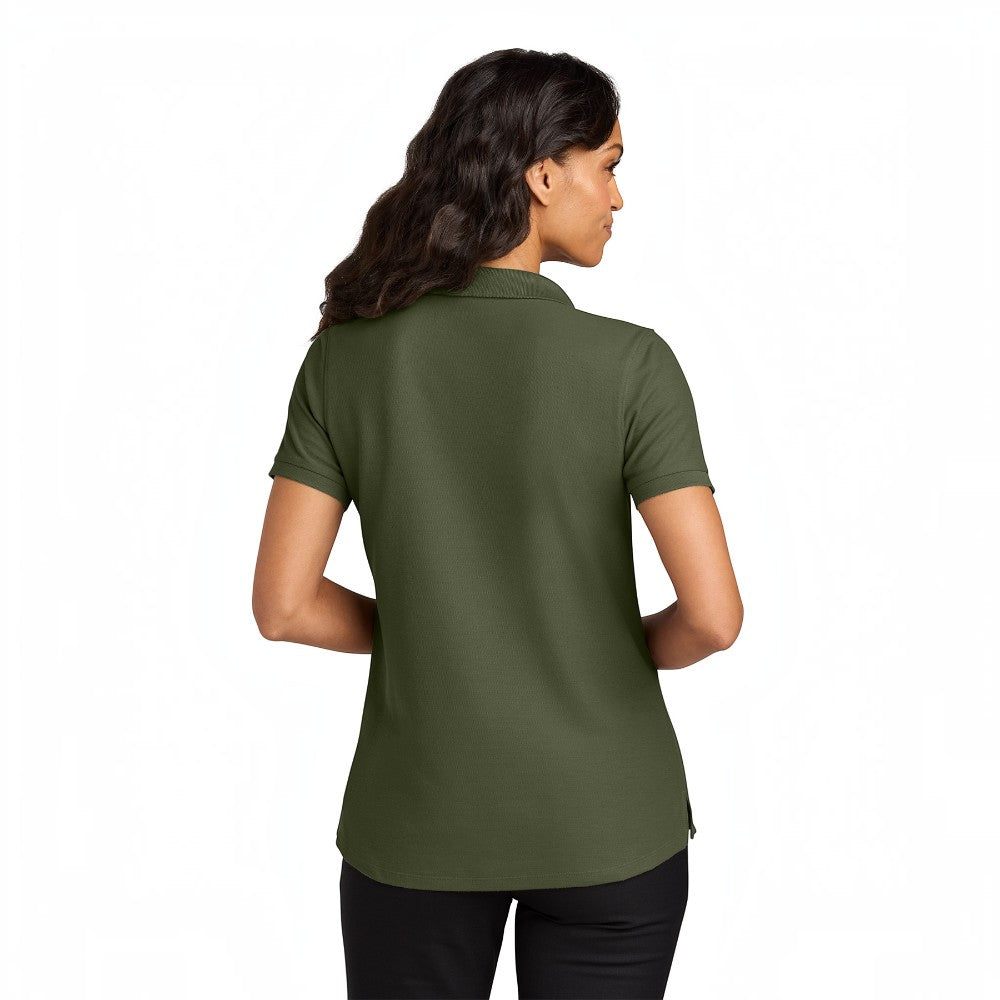 Port Authority® Women’s Wearever Signature Pique Polo - Olive Drab Green