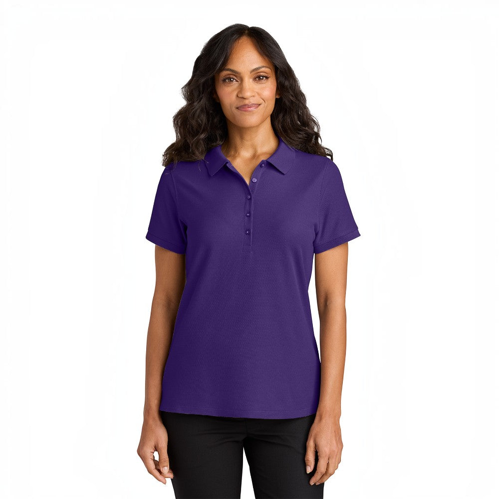 Port Authority® Women’s Wearever Signature Pique Polo - Prism Purple