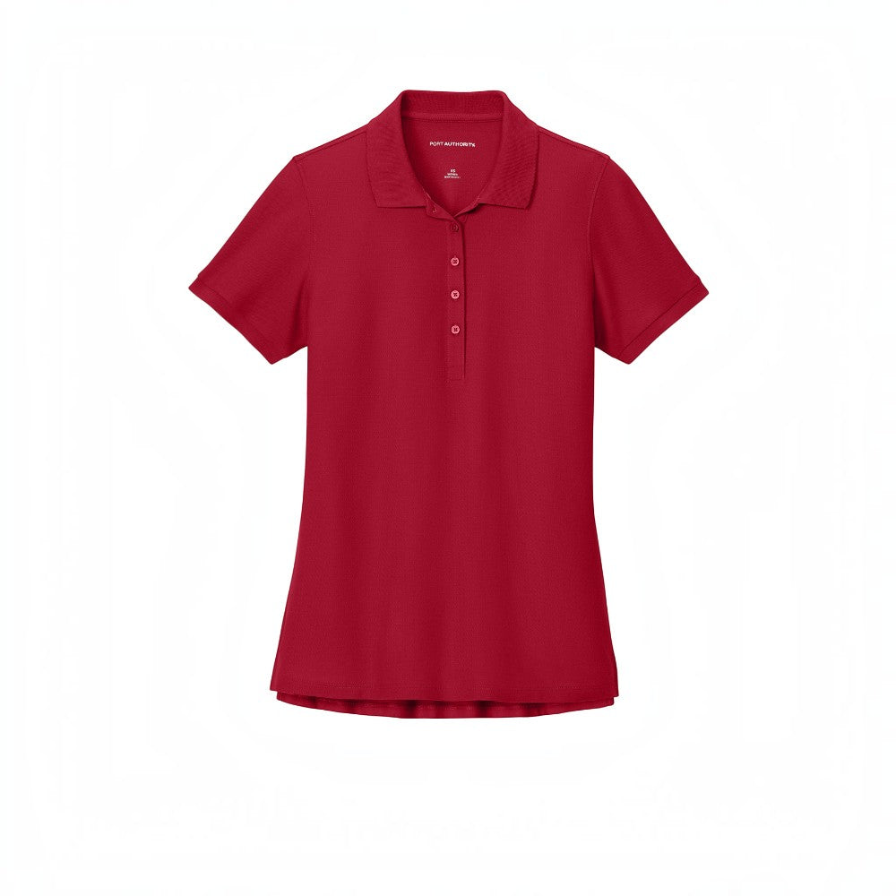 Port Authority® Women’s Wearever Signature Pique Polo - Red