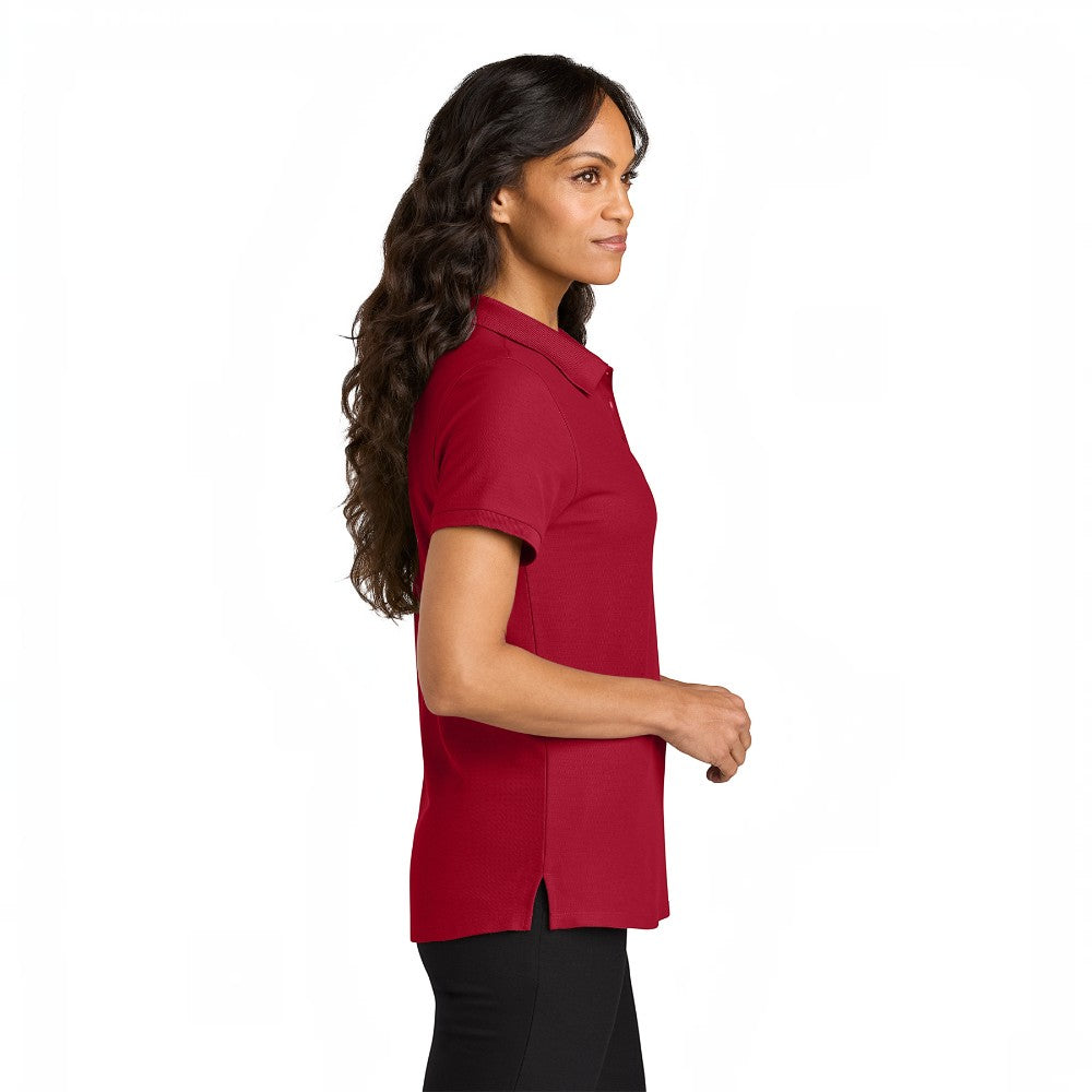 Port Authority® Women’s Wearever Signature Pique Polo - Red