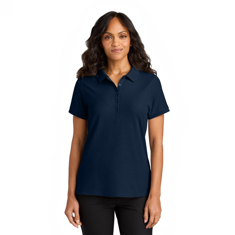 Port Authority® Women’s Wearever Signature Pique Polo - River Blue Navy