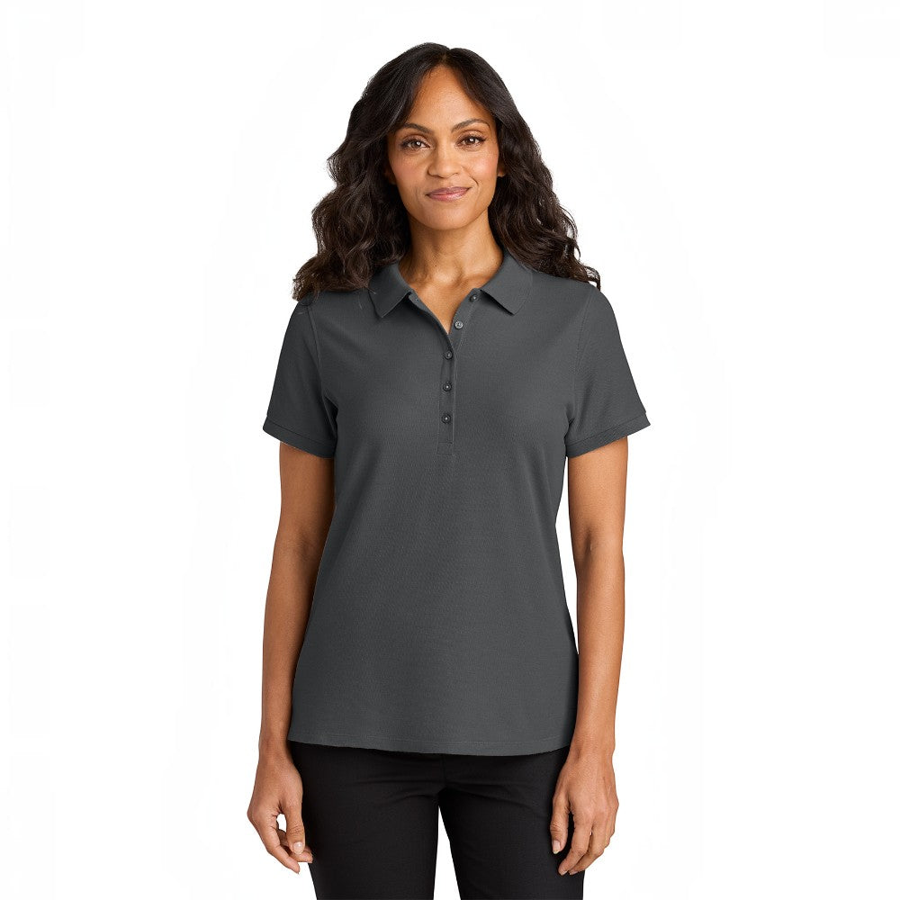 Port Authority® Women’s Wearever Signature Pique Polo - Storm Grey