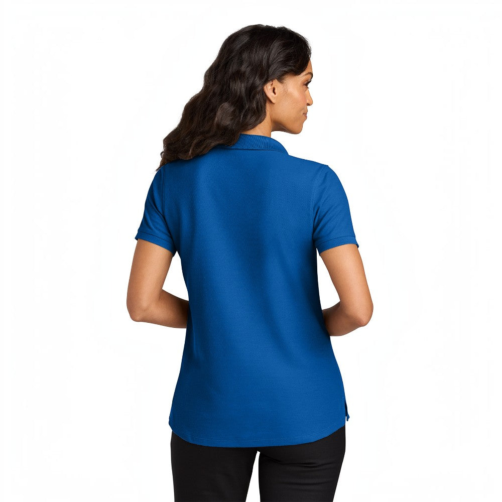 Port Authority® Women’s Wearever Signature Pique Polo - Strong Blue