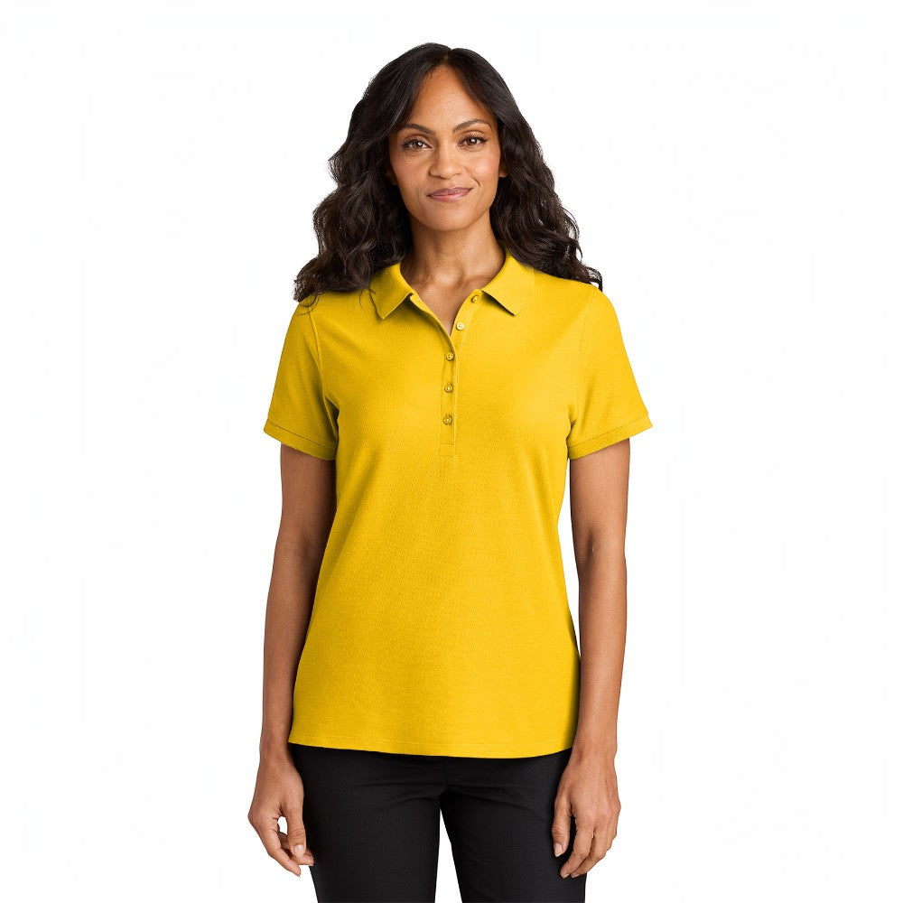 Port Authority® Women’s Wearever Signature Pique Polo - Sunflower Yellow