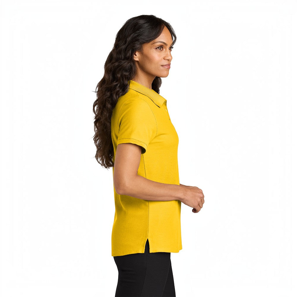 Port Authority® Women’s Wearever Signature Pique Polo - Sunflower Yellow