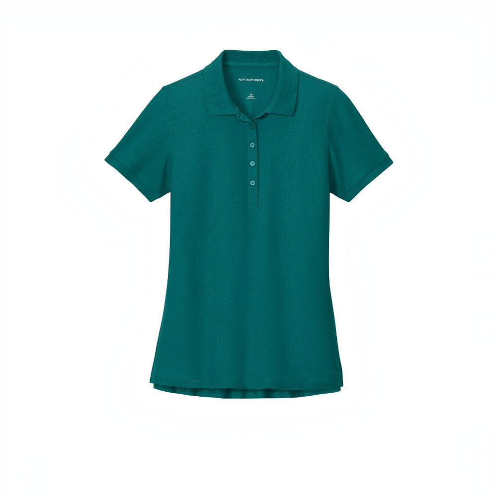 Port Authority® Women’s Wearever Signature Pique Polo - Teal Green