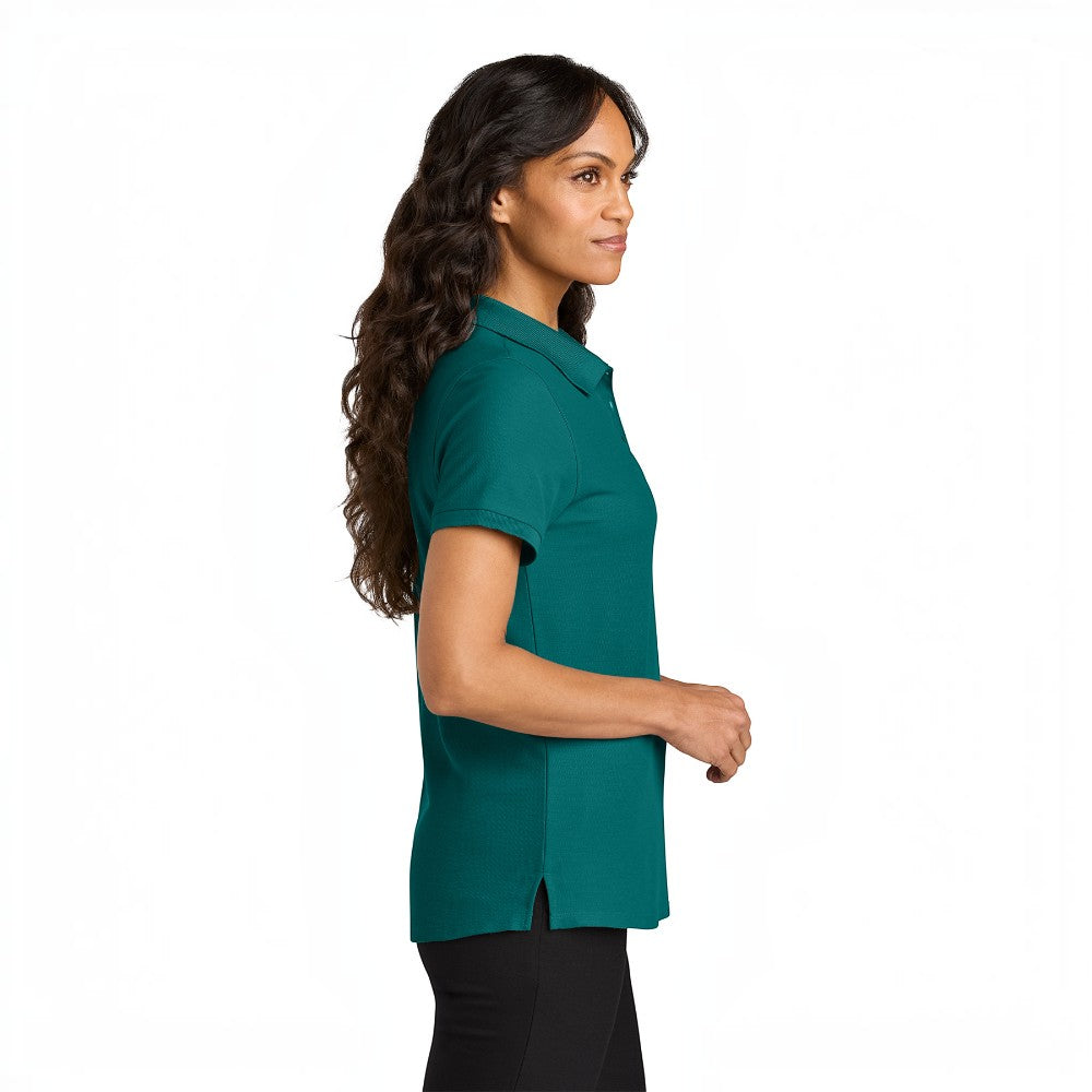Port Authority® Women’s Wearever Signature Pique Polo - Teal Green