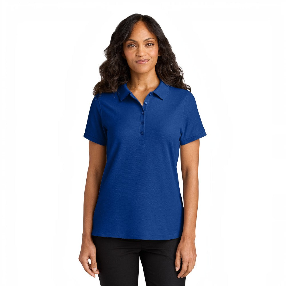Port Authority® Women’s Wearever Signature Pique Polo - True Royal
