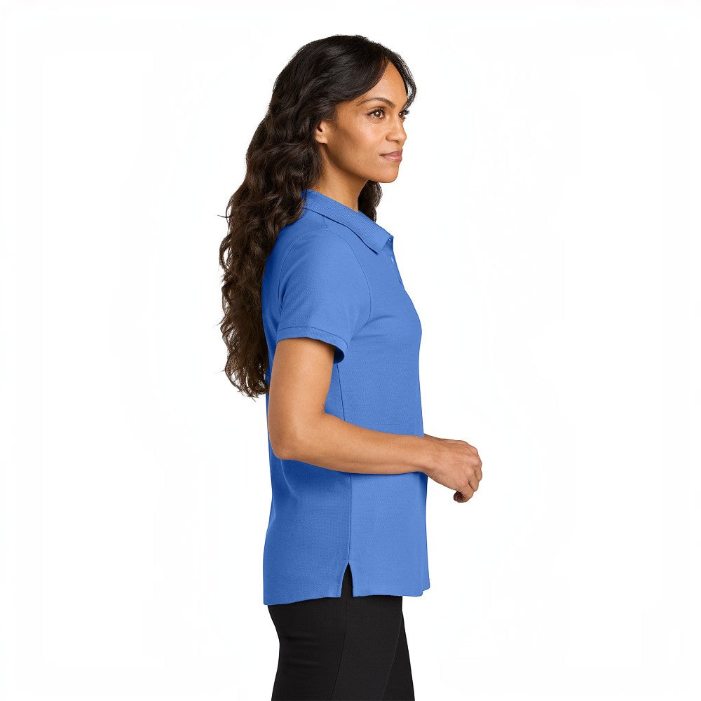 Port Authority® Women’s Wearever Signature Pique Polo - Ultramarine Blue