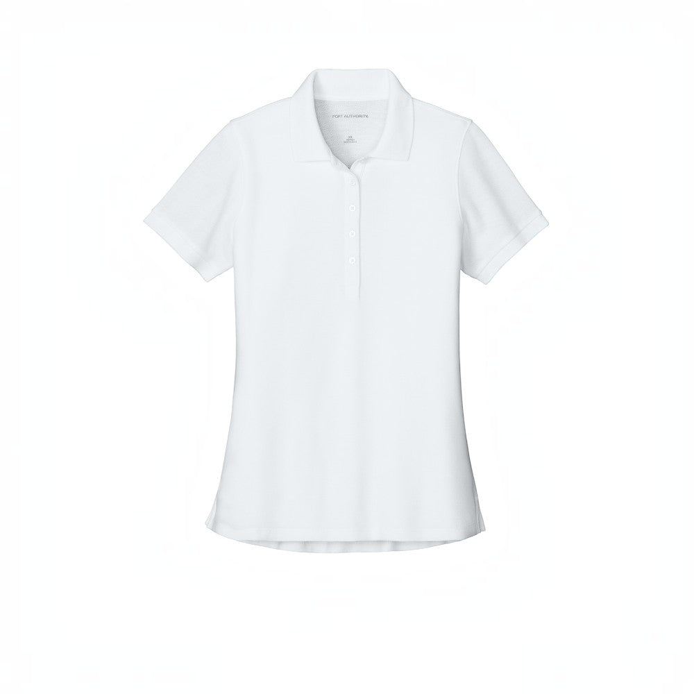 Port Authority® Women’s Wearever Signature Pique Polo - White