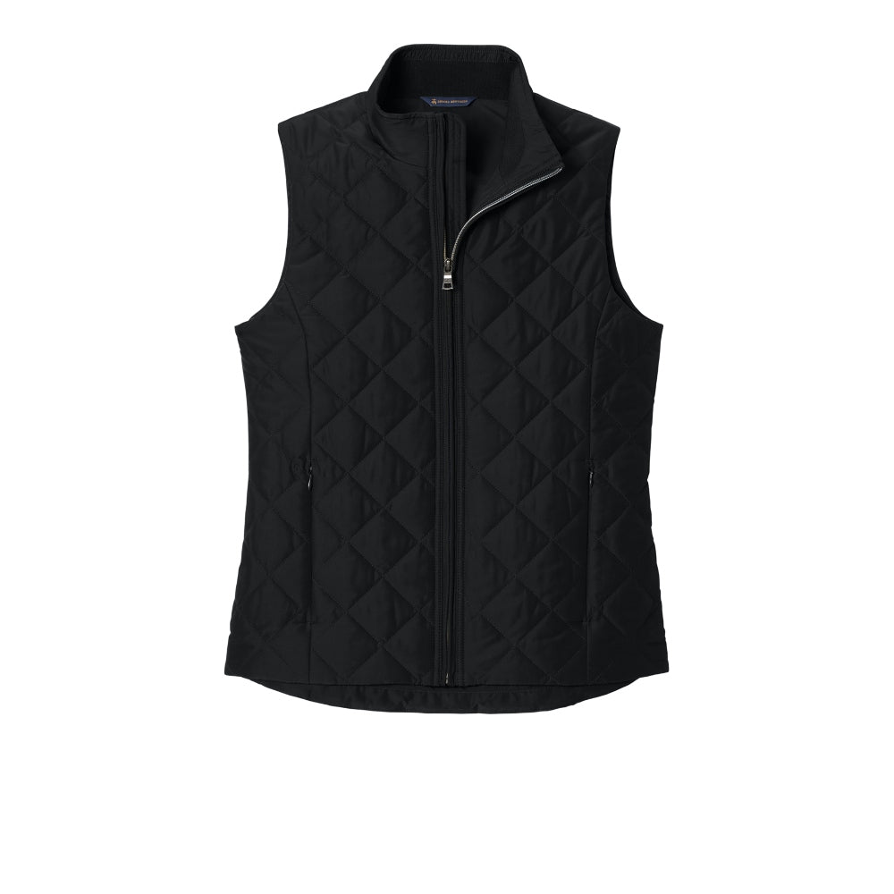 Brooks Brothers® Women’s Quilted Vest - Deep Black