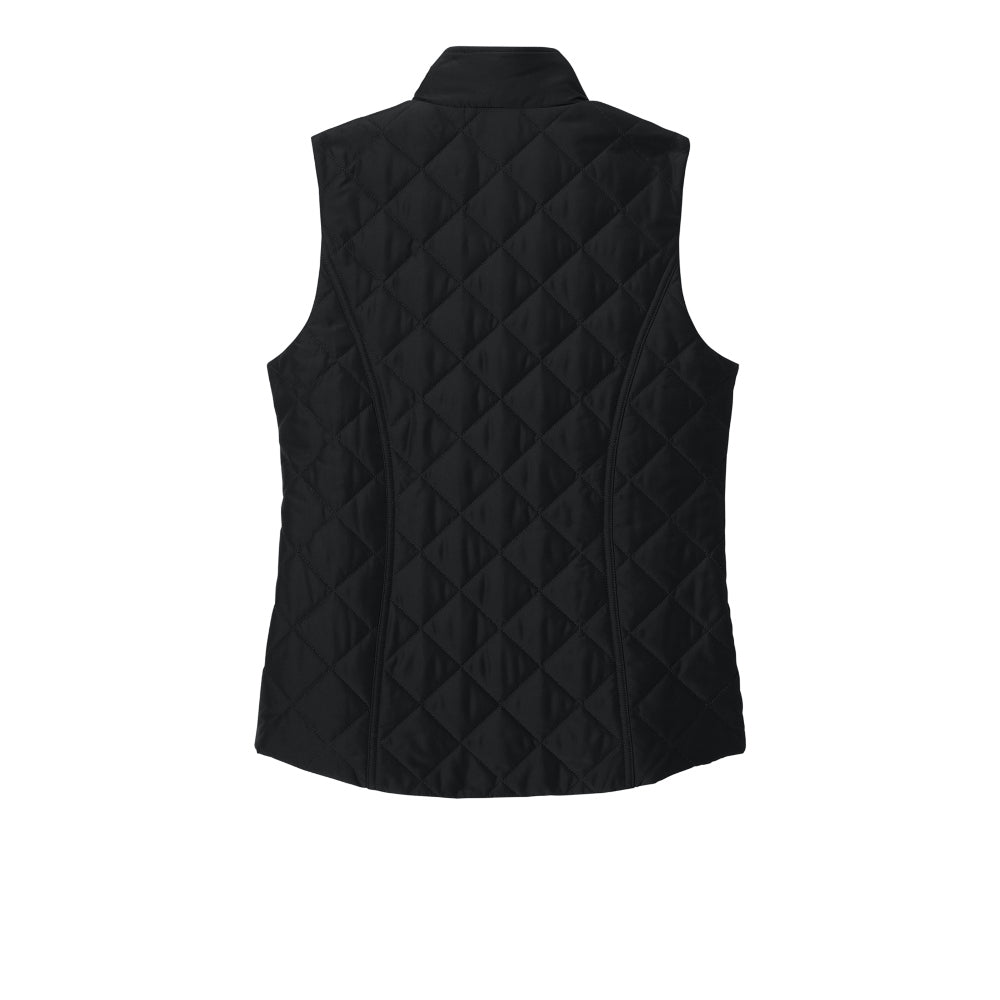Brooks Brothers® Women’s Quilted Vest - Deep Black