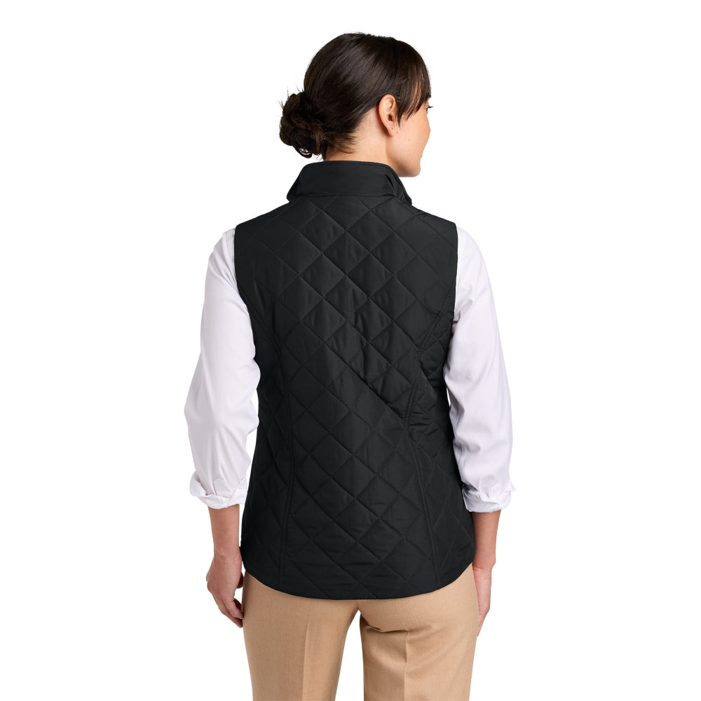 Brooks Brothers® Women’s Quilted Vest - Deep Black