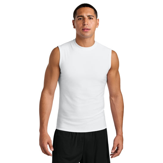 A4 Compression Muscle Tee - White